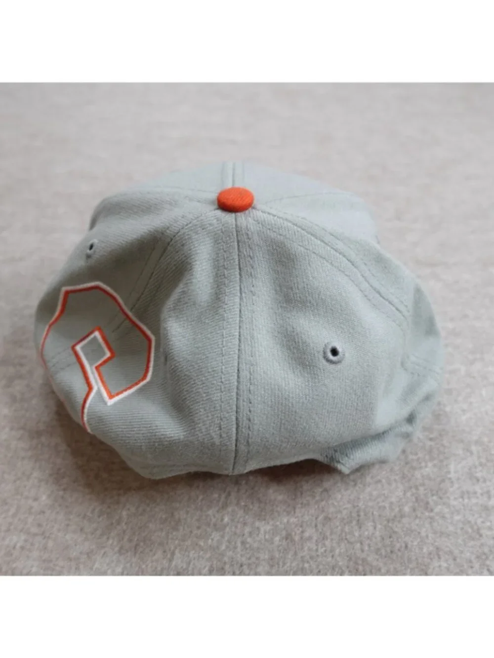 Syracuse Orange Hat Gray Forty Seven Snapback Embroidered Blockhead